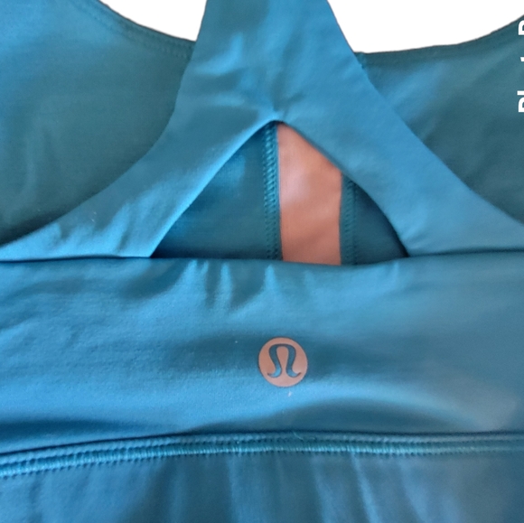 Lululemon Fast Lane Bra Size 8 Indian Ocean - Picture 8 of 10
